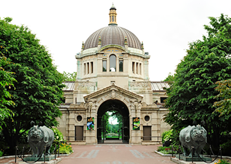 Entrance at Bronx Zoo