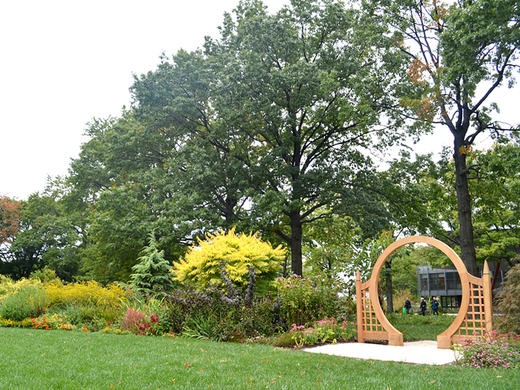 Entrance at Queens Botanical Garden