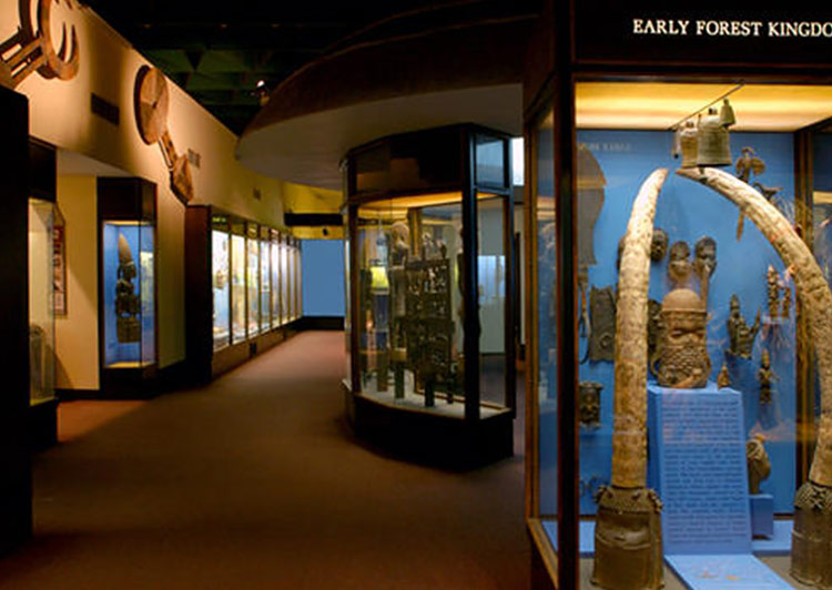 Artifacts at Hall of African Peoples