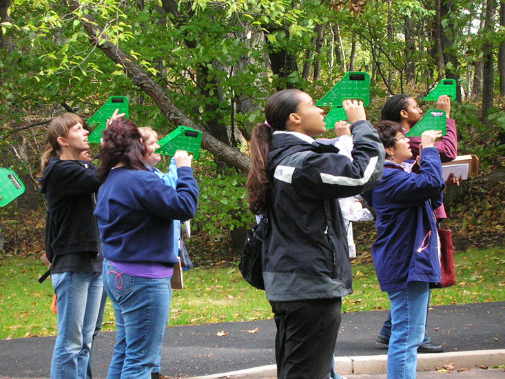 Teachers at the session